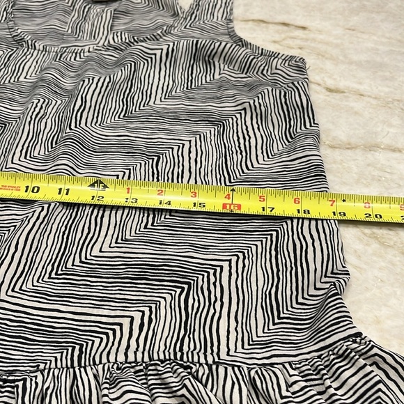 Staring at Stars Zebra Print Drop Waist Dress | Size‎ Medium - Picture 6 of 11